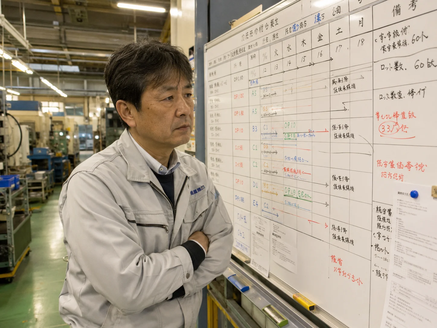 「Aさんしか組めない工程計画」をAIで誰でも担当できる仕組みに変える手順